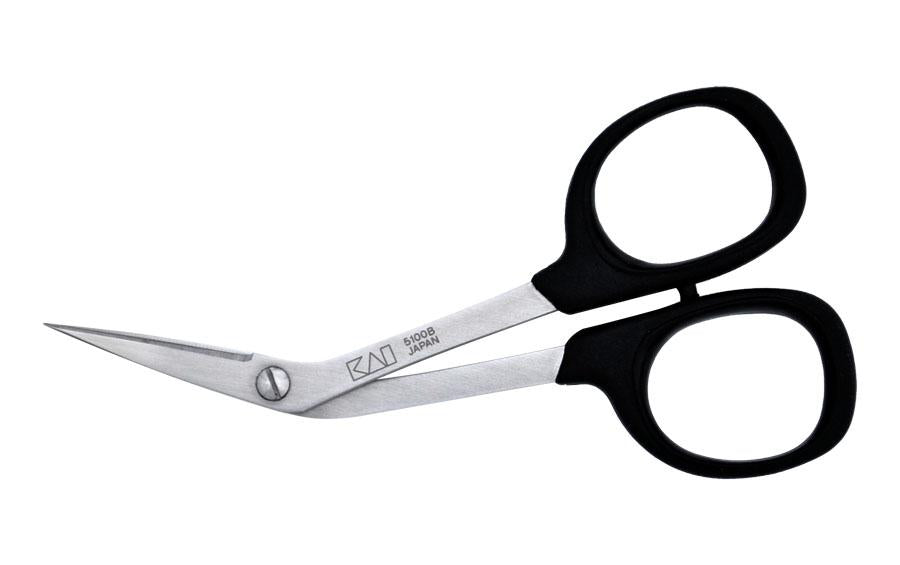 Kai 4 Curved Needle Craft Scissors - The Confident Stitch