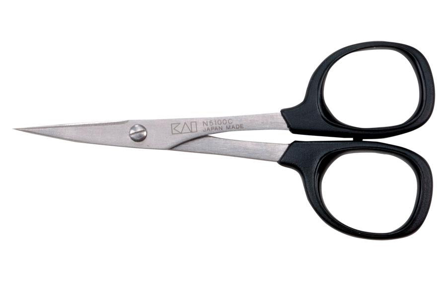 KAI® N5100C 4 Curved Industrial Scissors - N5000 Series Stainless